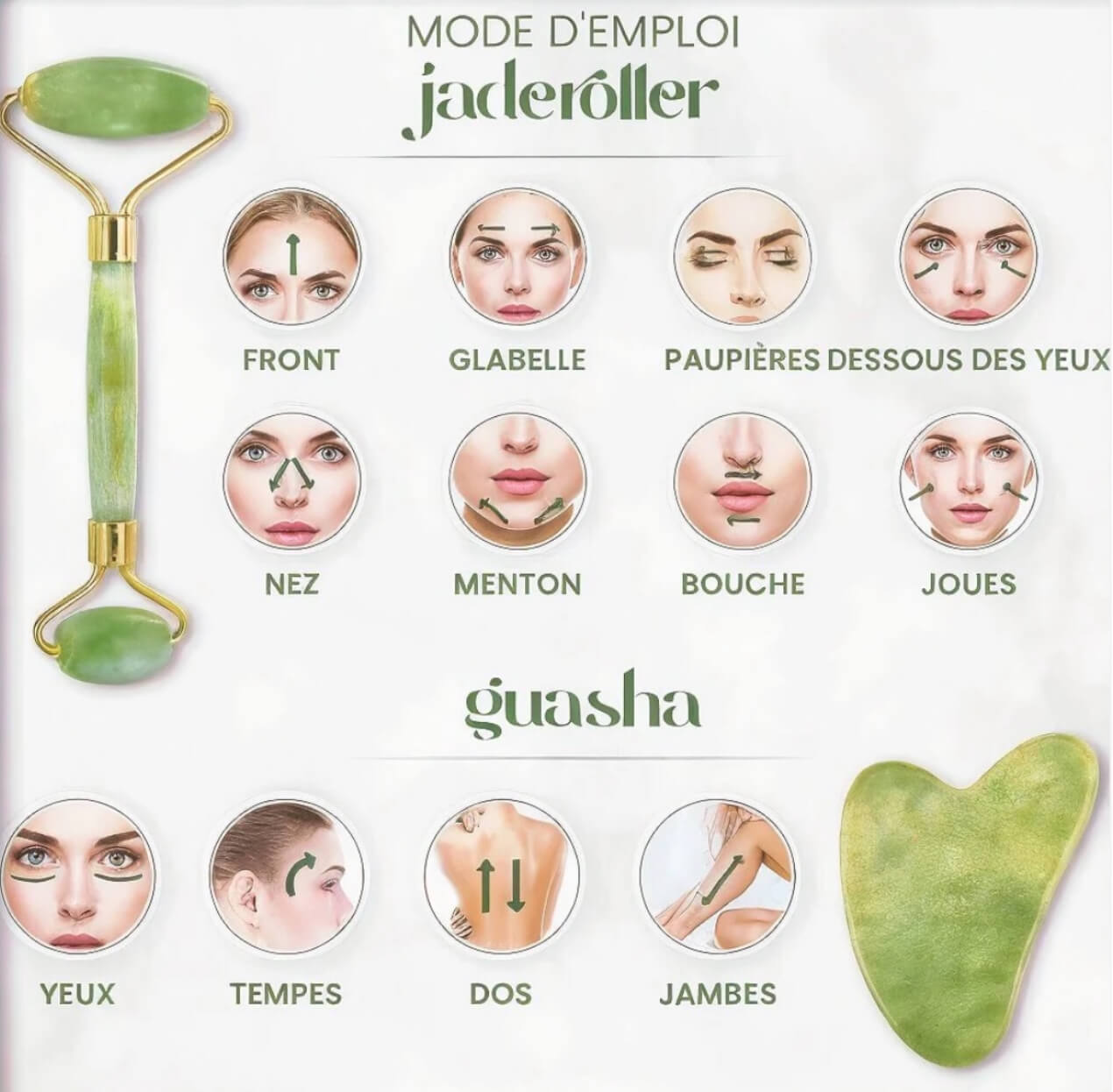 Rituel Beauté Personnalisé – Jade ou Cryo Steel JadeRollerLuxe™
